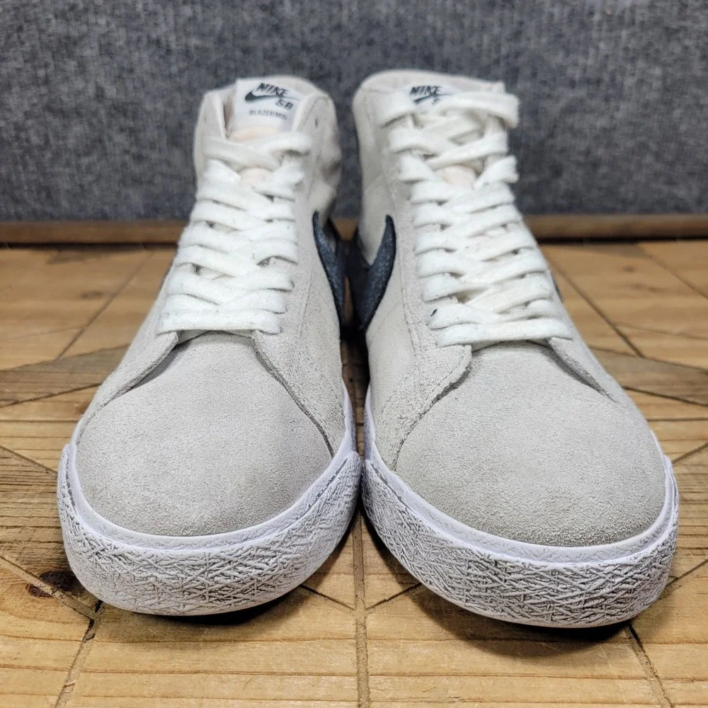 Nike SB Blazer Mid Faded Sail DA1849-002 Mens 9 Trainers Shoes Sneaker Suede